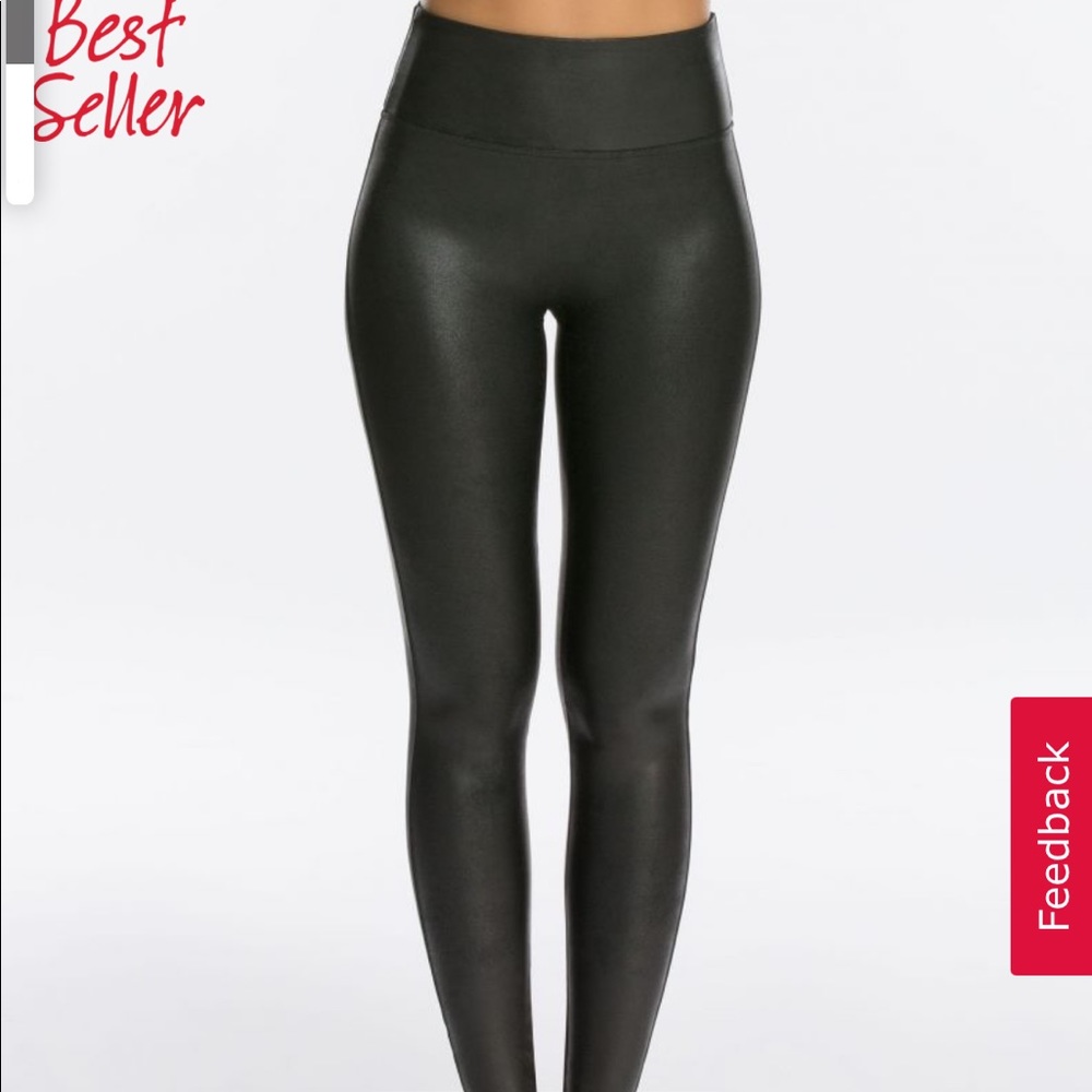 Spanx original faux leather leggings